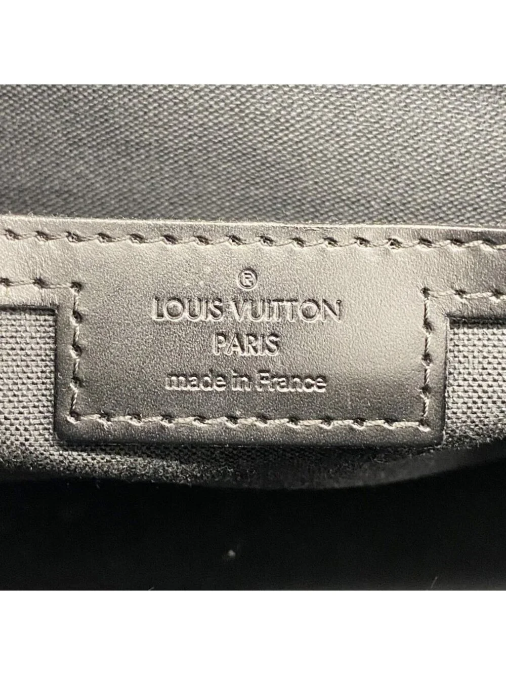 Louis Vuitton Handbag Damier Graphite Tadao Black 2-Way